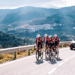 Lotto-Intermarché cycling team during training camp