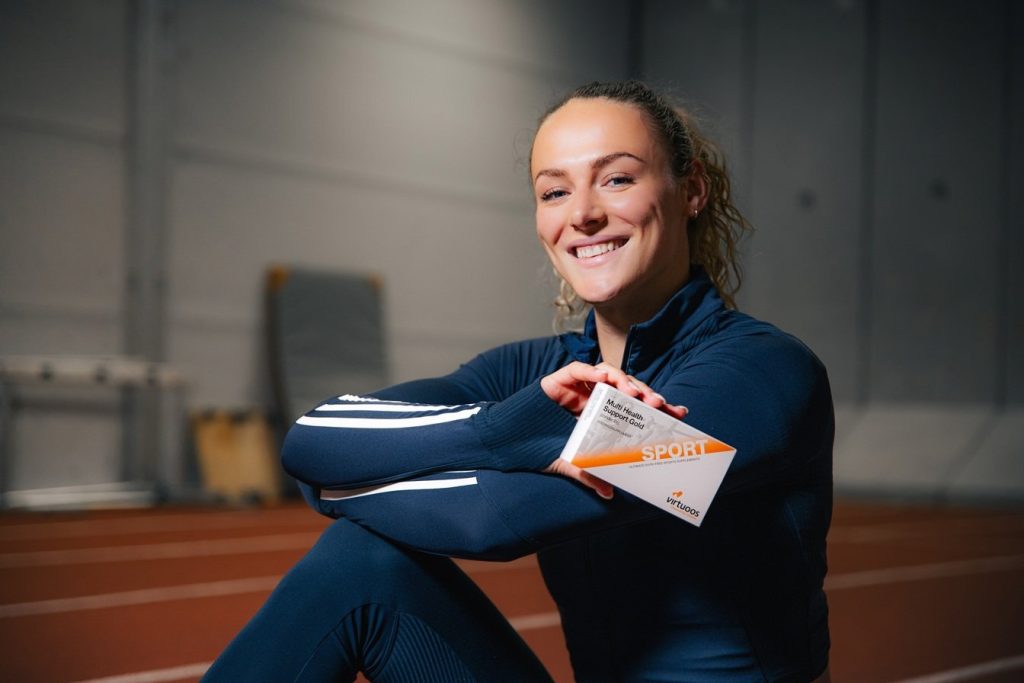 lieke klaver blij met virtuoos multi health support gold supplement